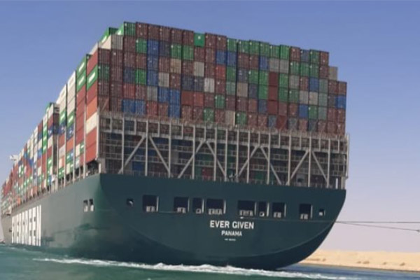 At last, Ever Given Ship Gets Clearance To Depart Suez Canal (PHOTOS)