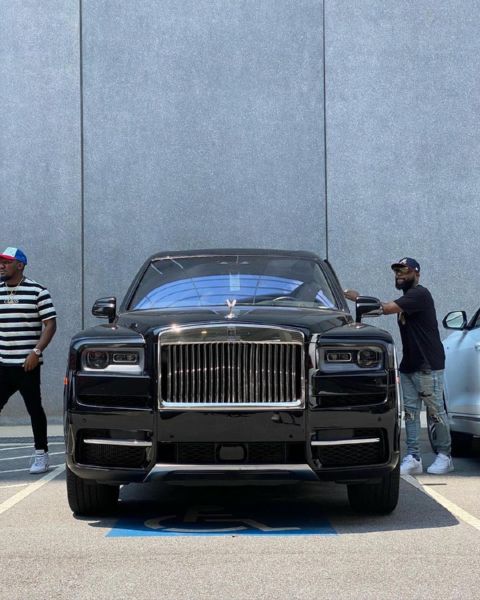 Davido Arrives At Mercedes-Benz Stadium In Atlanta In His ₦350m Rolls-Royce Cullinan - autojosh 