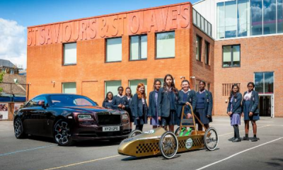 Rolls-Royce Presents Green Power Car To 8 Year Old 'Young Designer Competition Winner' - autojosh