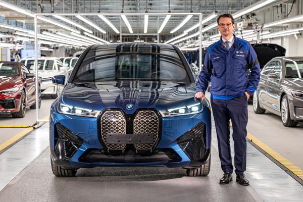 BMW iX Electric SUV Enters Production At The Dingolfing Plant - autojosh 