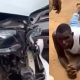 Car Wash Worker Takes Customer’s Mercedes To Buy Food, Crashes It In Lagos - autojosh