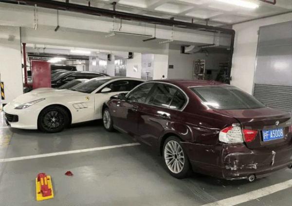 Chinese Wife Quarrels With Husband, Rams BMW Into Several Cars, Including Ferrari, Porsche And Mercedes - autojosh 