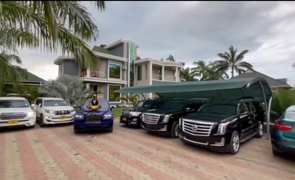 Tanzanian Artist Diamond Platnumz Acquires 2021 Rolls-Royce Cullinan, Flaunts His Impressive Car Collection - autojosh 
