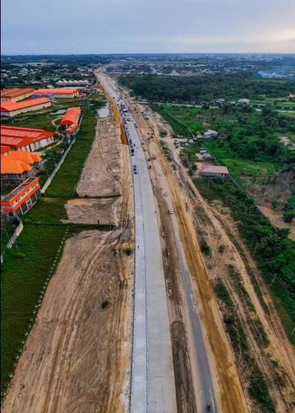 Drone View Of Ongoing 18.7-km, 6-lane Lekki-Epe Expressway Road Project - autojosh