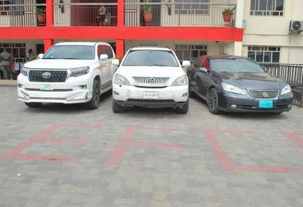 Toyota Land Cruiser, 2 Lexus SUVs, Among Items Recovered By EFCC From Yahoo Boys In Port Harcourt - autojosh 