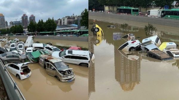 Pictures : Rains Pounds China, Nigeria, US, Europe, Thousands Of Cars Submerged And Washed Away - autojosh