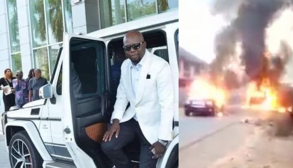 Billionaire Football Club Owner, Manager Killed In Anambra Attack, Their Convoy Burnt - autojosh