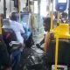 Friday Downpour : Watch As Lagos Passengers Moan Inside Water Filled BRT Bus - autojosh