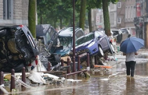 In Pictures : Flood From Heavy Downpour Sweeps Hundreds Of Cars Away In Germany, Kills 70, Many Missing - autojosh 