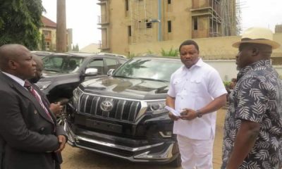 Cross River Governor Ayade Gifts Toyota Land Cruiser SUVs To Reps Who Decamped To APC - autojosh
