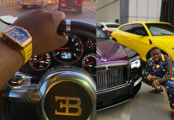 ₦95 Million Wristwatch Worn By Hushpuppi While Cruising Bugatti Was Purchased From Stolen Funds - FBI - autojosh