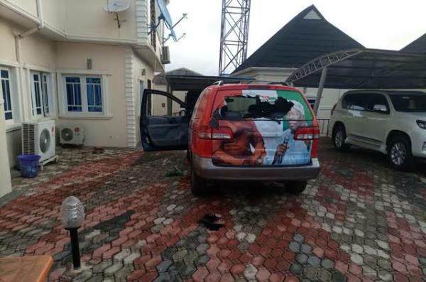 Two Killed, Walls And Cars Riddled With Bullets In Attack On Sunday Igboho’s House - autojosh 