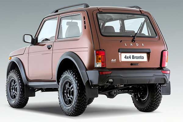 Russian Car Manufacturer Lada Updates Niva SUV With New Bronto Trim