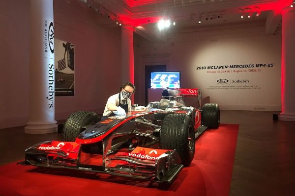 Lewis Hamilton’s Championship-winning McLaren Formula 1 Car Sells For $5.7m (₦2.3 Billion) - autojosh