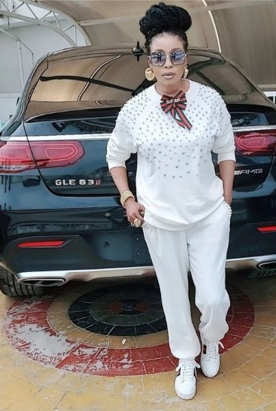 Nollywood Actress Liz Anjorin Receives Mercedes-AMG GLE 63 S SUV As Push Gift From Husband - autojosh