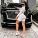 BBN Star Nina Ivy Poses With 2021 Cadillac Escalade In First Photos After Butt Surgery - autojosh