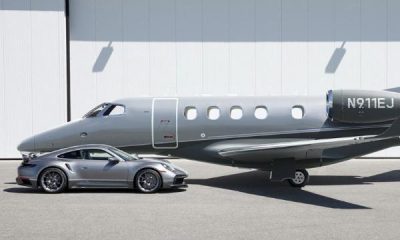 Porsche And Embraer Deliver First Car-Jet Combo Consisting Of Matching 911 And Phenom 300E, Remains 9 - autojosh