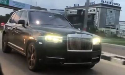 N300m Rolls-Royce Cullinan Cruising Majestically On The Streets Of Lagos - autojosh