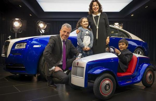 Electric Car Driven By Kids To The Surgery Room Returns To Rolls-Royce Factory For 62 Miles Service - autojosh 