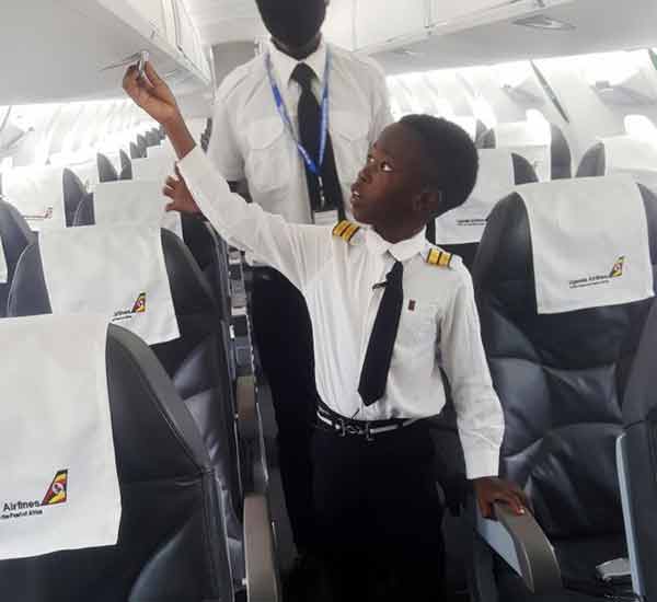 Meet 8-Year Old Ugandan Pilot That Has Flown A Cessna 172 