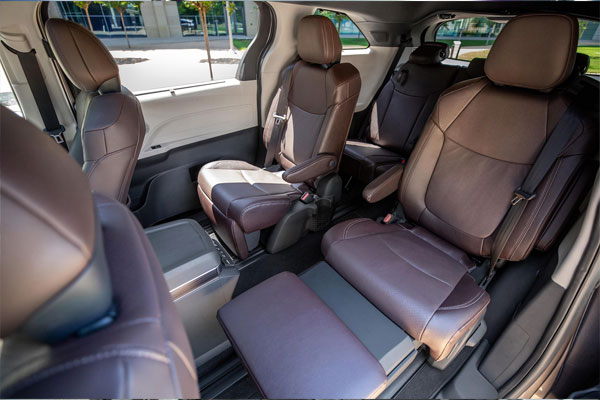 2021 Toyota Sienna The Captain s Seat And Other Seating Features