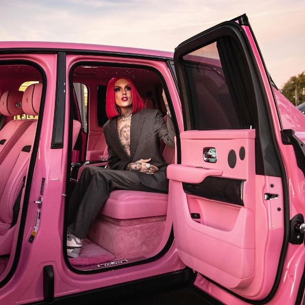 Meet Jeffree Star, The World's Richest YouTuber - Checkout His Insane 'Pink' Car Collection - autojosh 