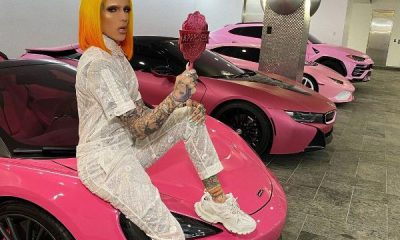Meet Jeffree Star, The World's Richest YouTuber - Checkout His Insane 'Pink' Car Collection - autojosh