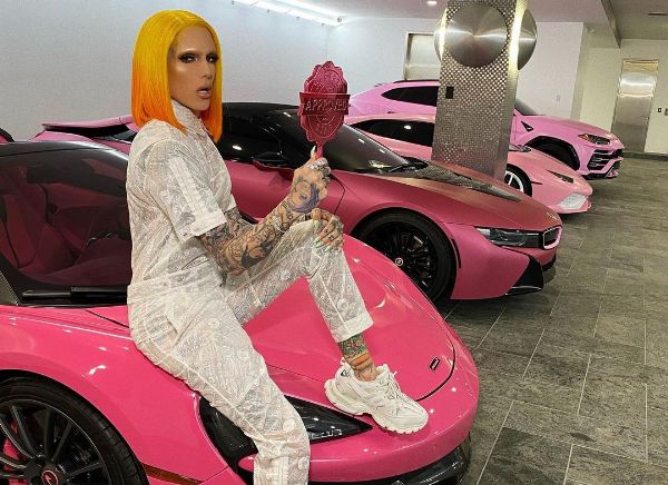 Meet Jeffree Star, The World's Richest YouTuber - Checkout His Insane 'Pink' Car Collection - autojosh