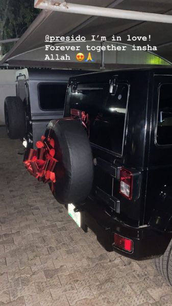 Billionaire's Daughter Adama Indimi Gets Jeep Wrangler SUV From Husband On Their First Wedding Anniversary - autojosh 