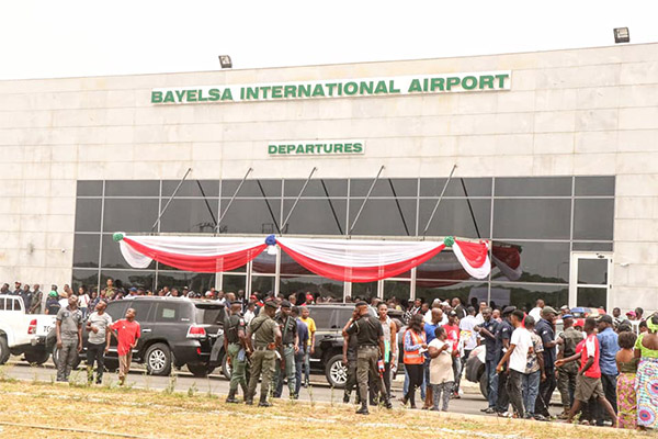 Jubilation As First Commercial Flight Lands At Bayelsa Airport - autojosh 