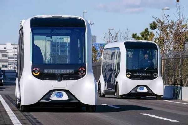 Toyota Self-driving Bus Resumes Services At Olympic Village After One Collided And Injured An Athlete - autojosh 