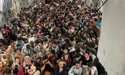 640 Fleeing Afghans Crammed Inside US Cargo Plane Designed For 134 Troops - autojosh