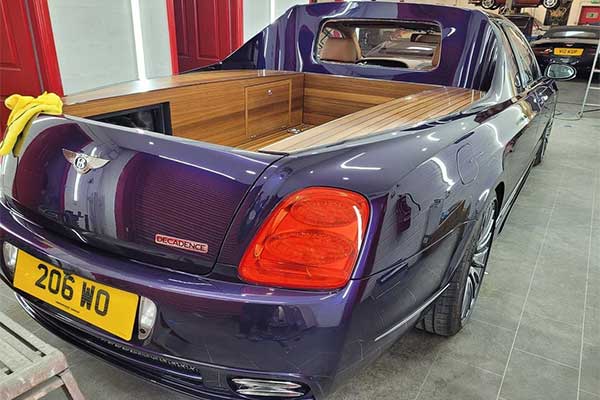 Take Your Luggage In Style With This Bentley Continental Pickup