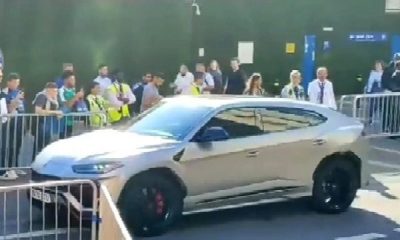 Chelsea Players Leaving Stamford Bridge In Luxury Cars After Victory