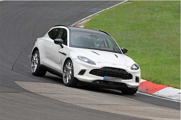 Aston Martin DBX Hybrid Testing At The Nürburgring: Uses AMG-Sourced V6