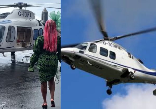 Watch : DJ Cuppy Rides In Style In Helicopter To Watch Polo, Says It Is Faster Than Her ₦83m Ferrari - autojosh