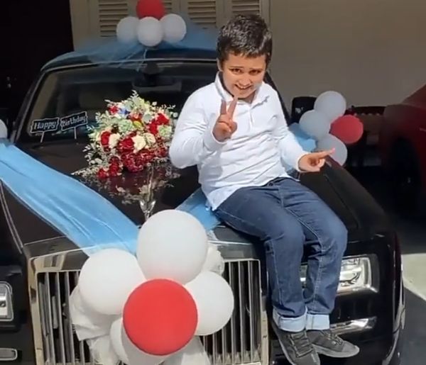 Dubai-based Fashion Designer Buys Rolls-Royce For Son As 12th Birthday Gift - autojosh 