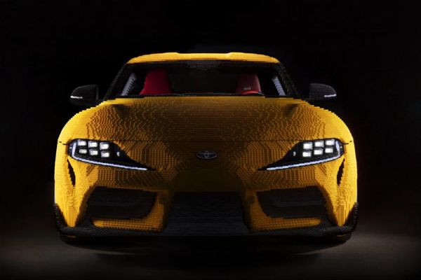 Toyota And LEGO Builds Full-Size Drivable GR Supra Out Of 477,303 Bricks - autojosh 