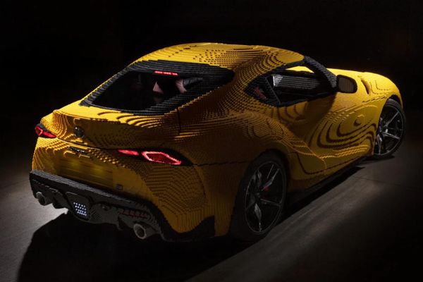 Toyota And LEGO Builds Full-Size Drivable GR Supra Out Of 477,303 Bricks - autojosh 