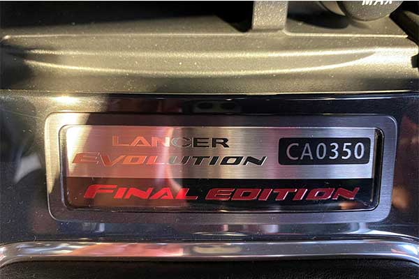 The Last Of A Brand New 2015 Mitsubishi Lancer Evolution Edition Costs As Much As A S-Class