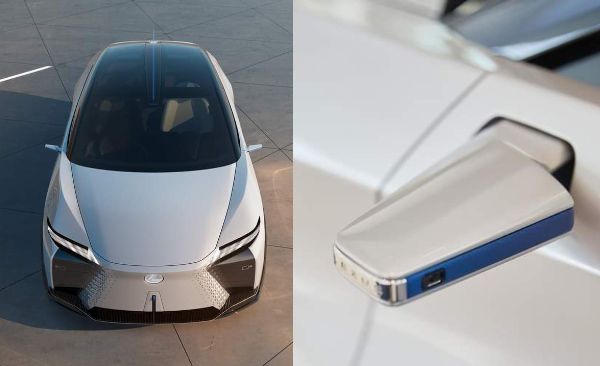 Lexus Shows Off Futuristic Digital Side-view Mirrors On Its Electric LF-Z Concept - autojosh