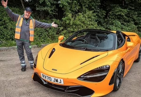 Lorry Driver Uses £25 To Win McLaren 720S Spider Worth £275,000, Plans To Sell It - autojosh 