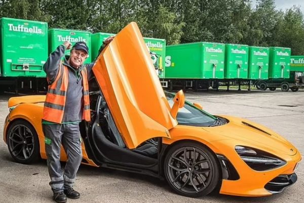 Lorry Driver Uses £25 To Win McLaren 720S Spider Worth £275,000, Plans To Sell It - autojosh 