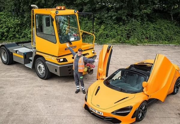 Lorry Driver Uses £25 To Win McLaren 720S Spider Worth £275,000, Plans To Sell It - autojosh 