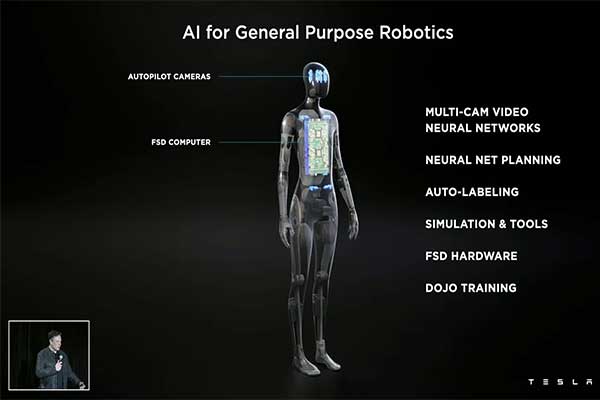 Elon Musk Set To Launch AI Controlled Humanoid Robot Prototype