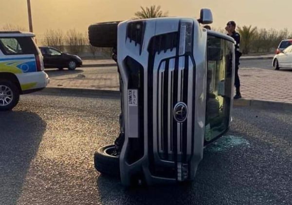 Another 2022 Toyota Land Cruiser 300 SUV Has Been Crashed After Flipping Over - autojosh 