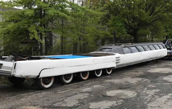 World's Longest Car With Swimming Pool, Helicopter Pad, Rusts Away, Refurbishment On The Way - autojosh 