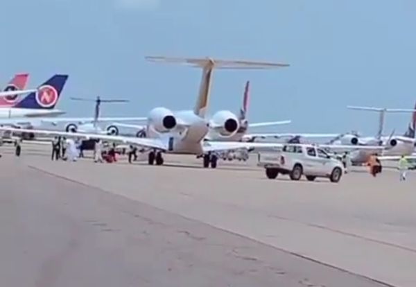 Over 100 Private Jets In Kano As Billionaire Nigerian Leaders Attends Yusuf Buhari's Wedding - autojosh 