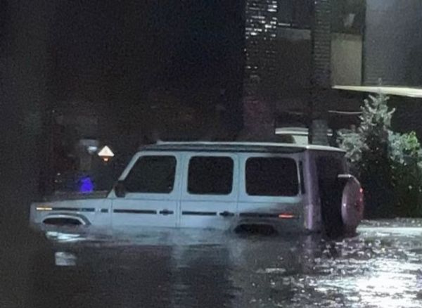50 Cent Wonders If The World Is About To End After Flood Submerged Cars In US, Including G-Wagon - autojosh