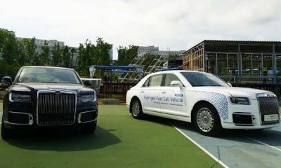 Russia's Hydrogen-Powered Aurus Senat Revealed, Rolls-Royce Rival Goes 600 km On Electric Drive - autojosh
